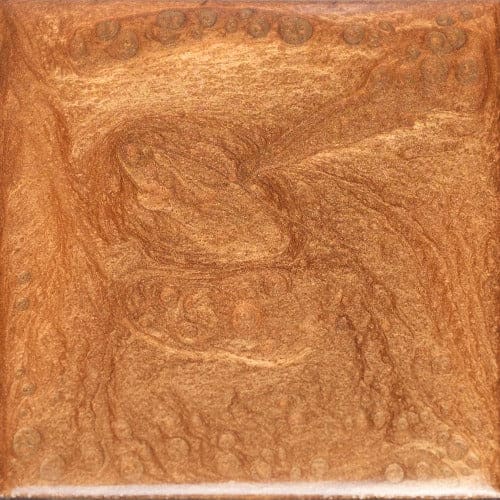 Bronze metallic floor color swatch