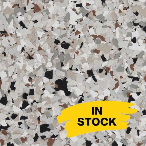 Coyote flake floor color swatch