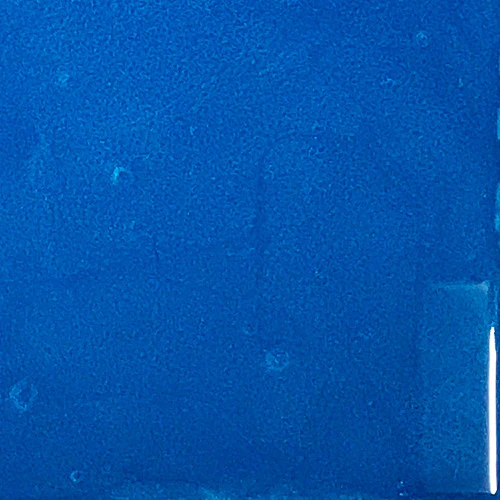 Iridescent Blue metallic floor color swatch