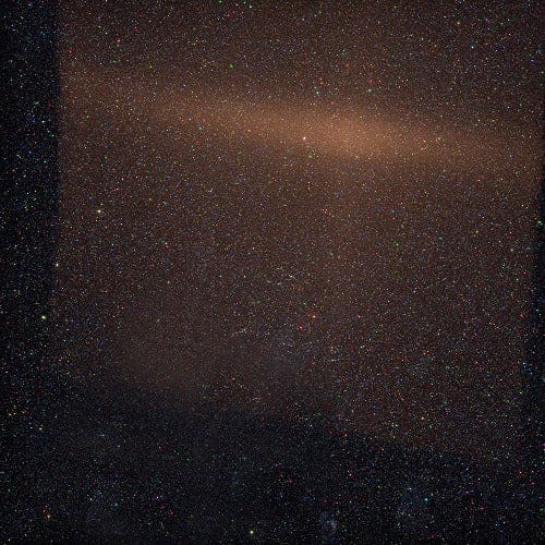 Laser Black metallic floor color swatch