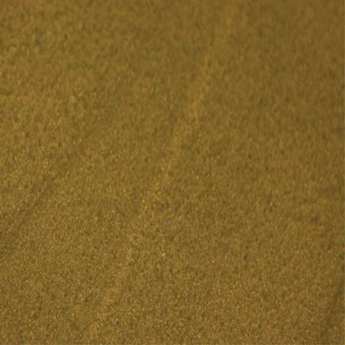 Olive Yellow metallic floor color swatch