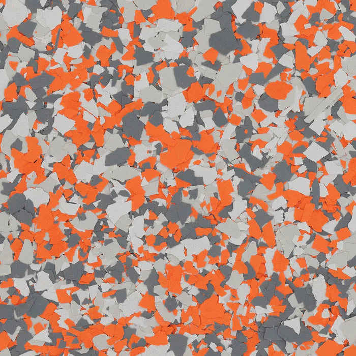 Platteville flake floor color swatch