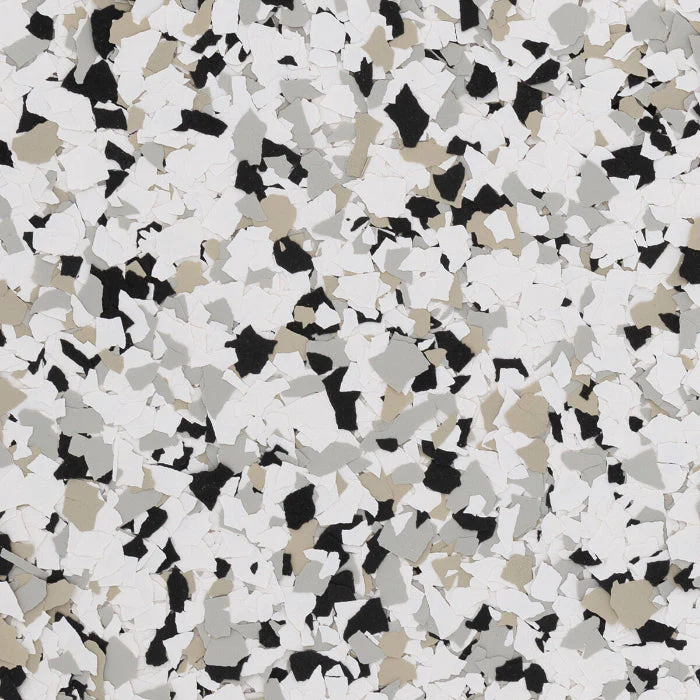 Quicksilver flake floor color swatch