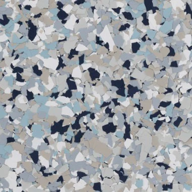 Rapids flake floor color swatch