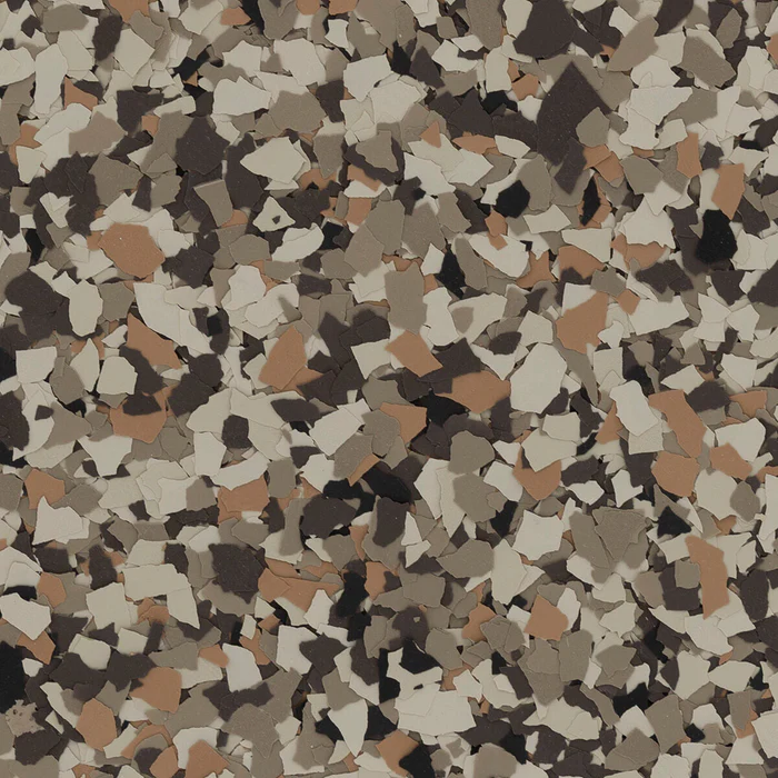 Woodland flake floor color swatch